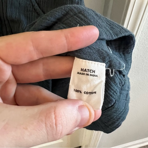 Hatch Blue Maternity Lenora Romper Size 2 - Picture 6 of 8